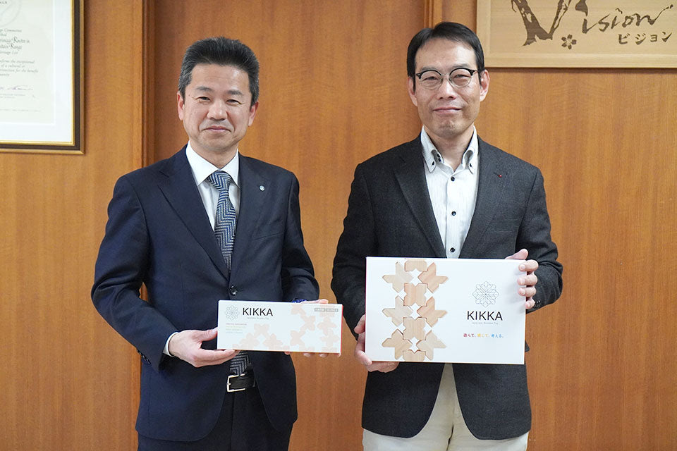 ウッドデザイン賞2025受賞に伴い、吉野町長への表敬訪問を行いました