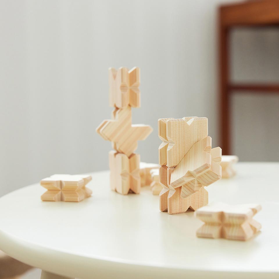 KIKKA Japanese Wooden Toy /【国産】【ひのき・奈良】