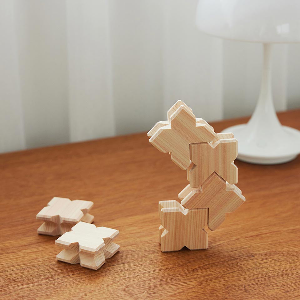 KIKKA Japanese Wooden Toy /【国産】【ひのき・奈良】