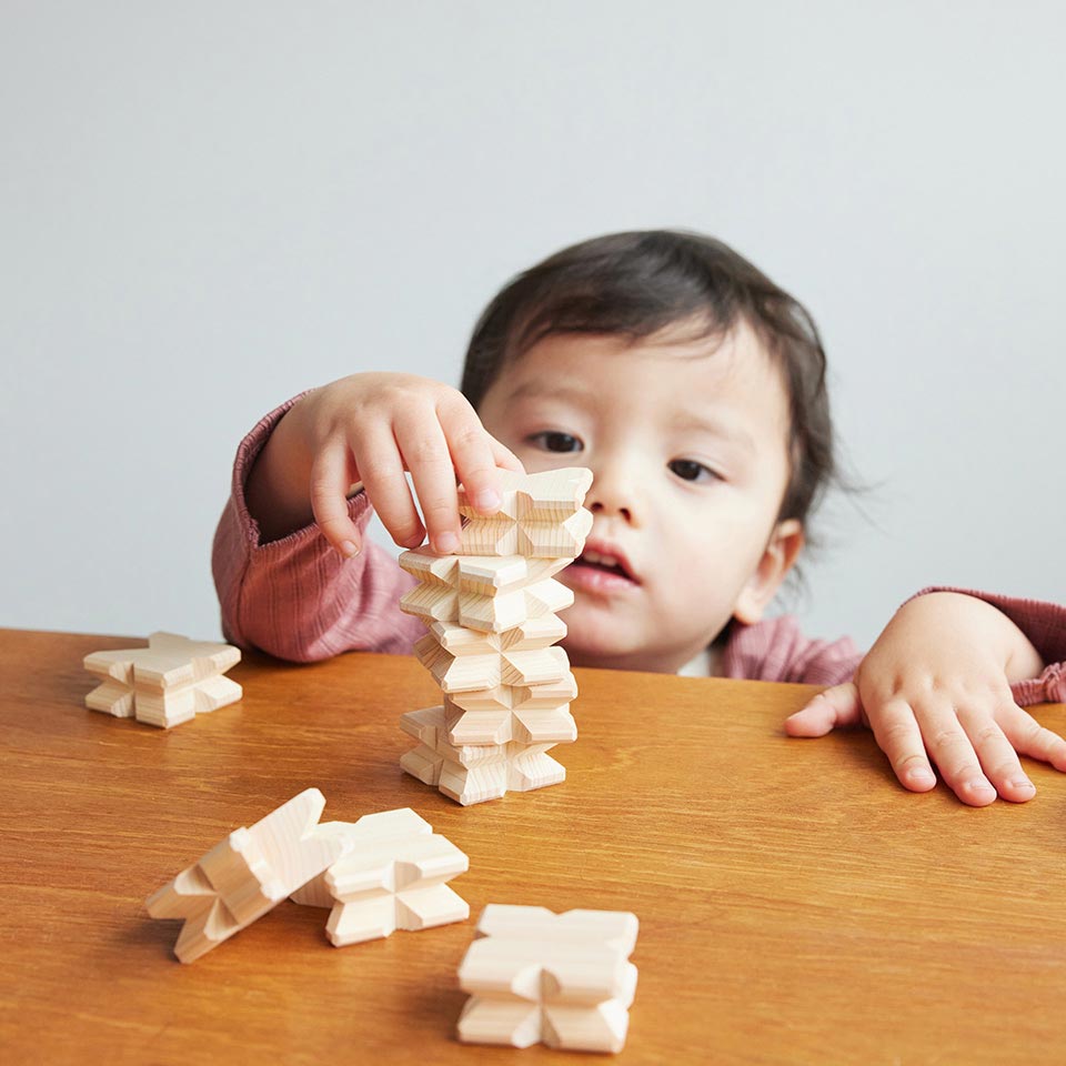 KIKKA Japanese Wooden Toy /【国産】【ひのき・奈良】