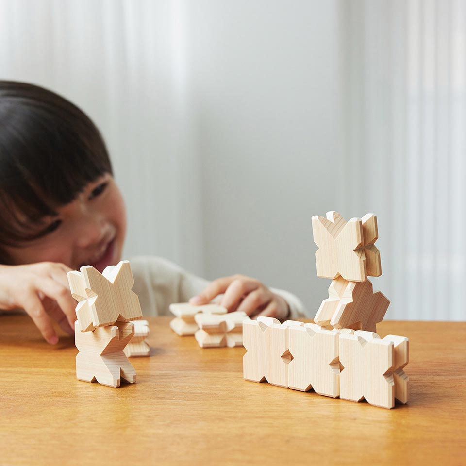 KIKKA Japanese Wooden Toy /【国産】【ひのき・奈良】