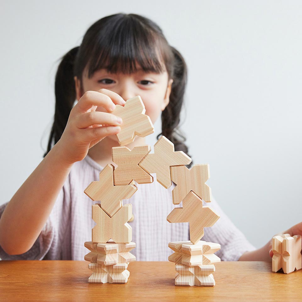 KIKKA Japanese Wooden Toy /【国産】【ひのき・奈良】